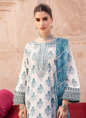 Premium Lawn Dress - 3 Pc