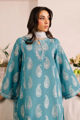 Blue Parisa 3 PC – Printed Lawn Dress